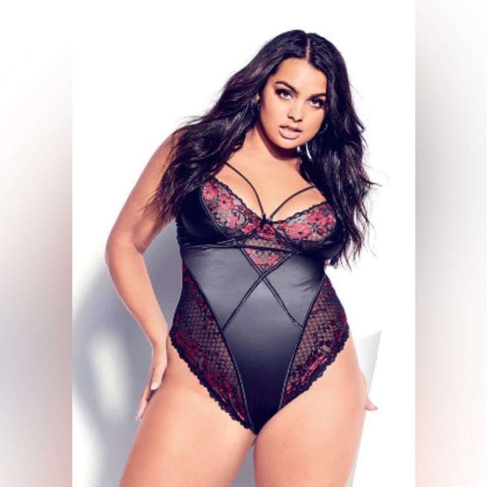 Hips and Curves Bodysuit/lingerie 36 D NWT